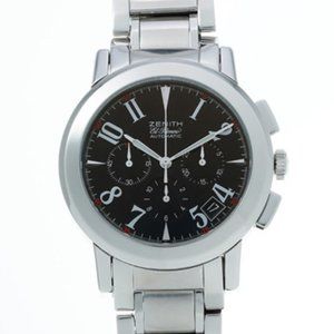 Zenith Port Royal Chronograph 01/02.0450.400 Black Men's Watch Automatic